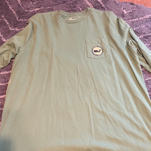 Vineyard Vines Men’s Long Sleeve Tee with Pocket - Picture 3 of 8